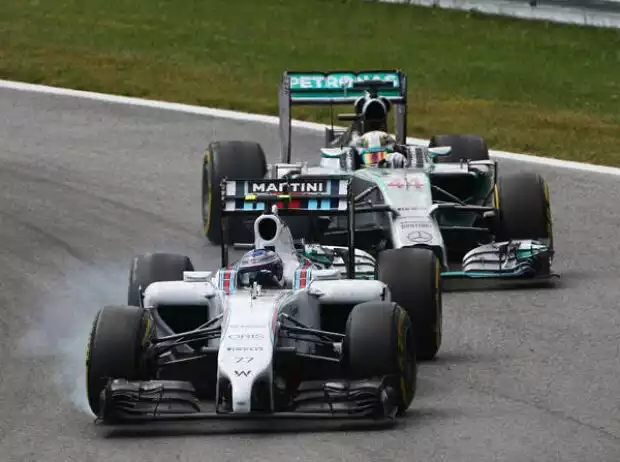Titel-Bild zur News: Valtteri Bottas, Lewis Hamilton