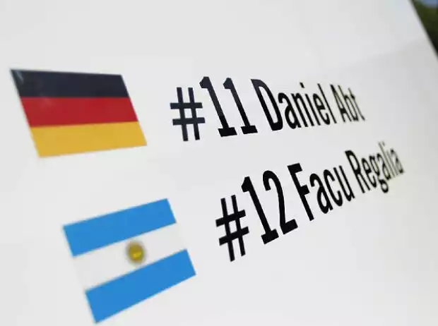 Daniel Abt, Facu Regalia Titel-Bild zur News: Daniel Abt, Facu Regalia