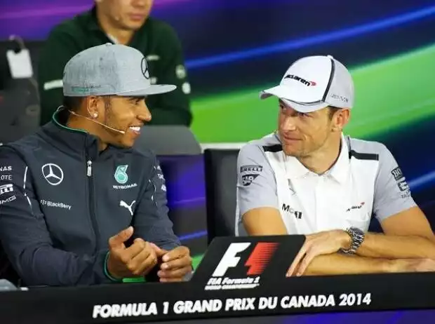Lewis Hamilton, Jenson Button Titel-Bild zur News: Lewis Hamilton, Jenson Button