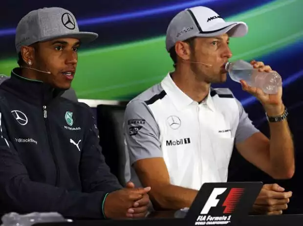 Lewis Hamilton, Jenson Button Titel-Bild zur News: Lewis Hamilton, Jenson Button