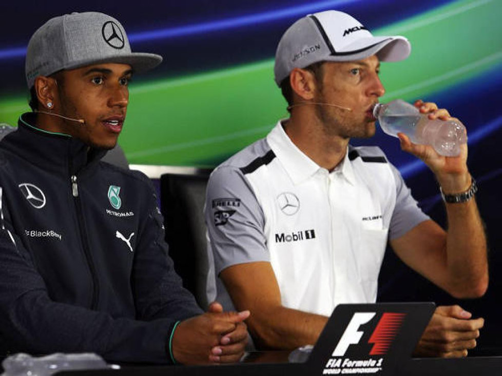 Lewis Hamilton, Jenson Button