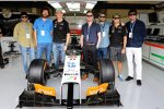 Die Rockband Kaiser Chiefs zu Gast bei Force India