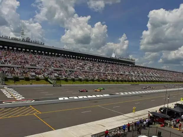 Marco Andretti, James Hinchcliffe Titel-Bild zur News: Marco Andretti, James Hinchcliffe