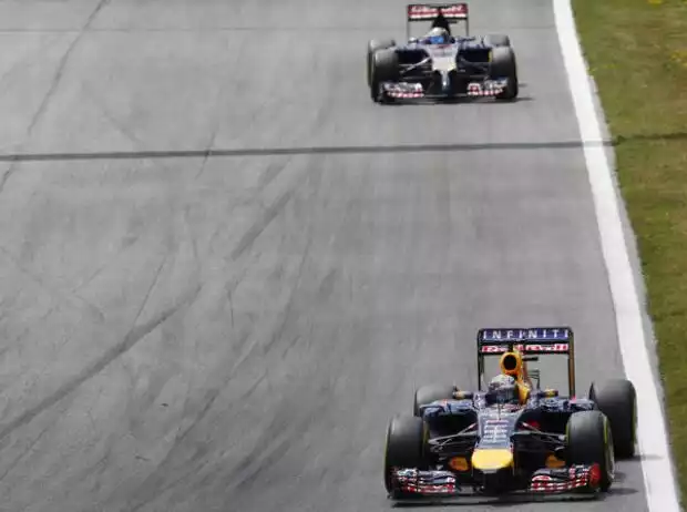 Sebastian Vettel, Jean-Eric Vergne Titel-Bild zur News: Sebastian Vettel, Jean-Eric Vergne