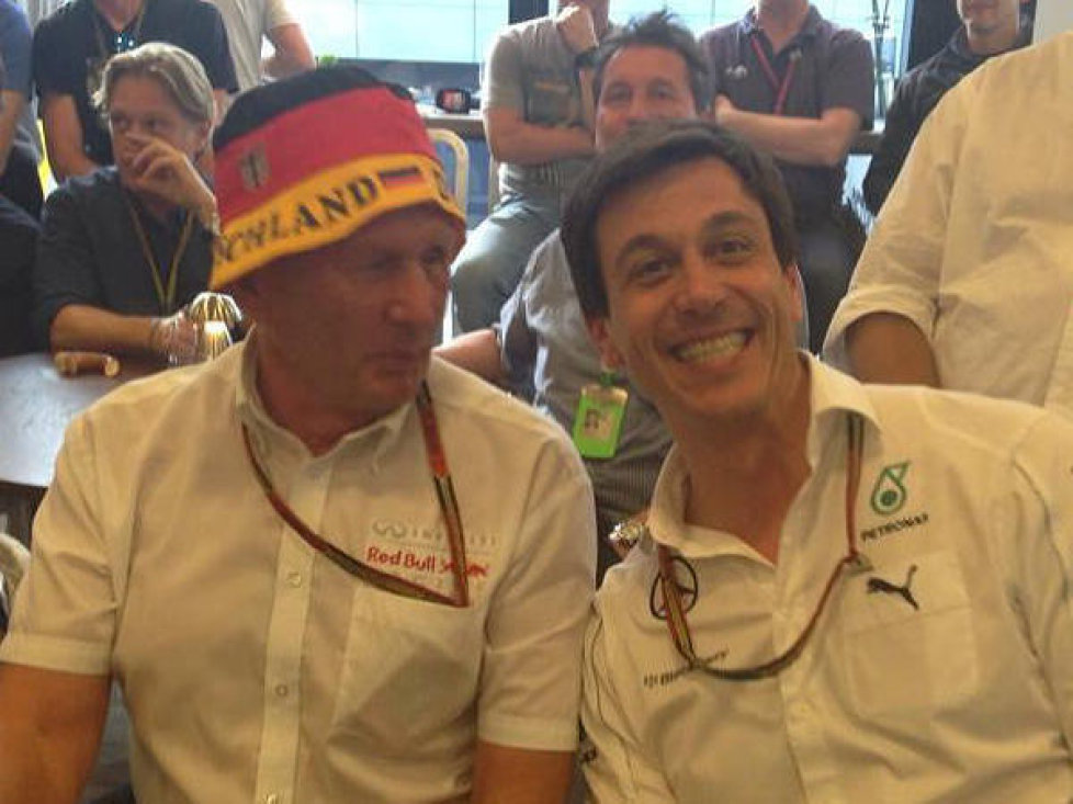 Helmut Marko, Toto Wolff