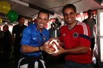 WM-Fieber in Pocono: Helio Castroneves und Juan Pablo Montoya 