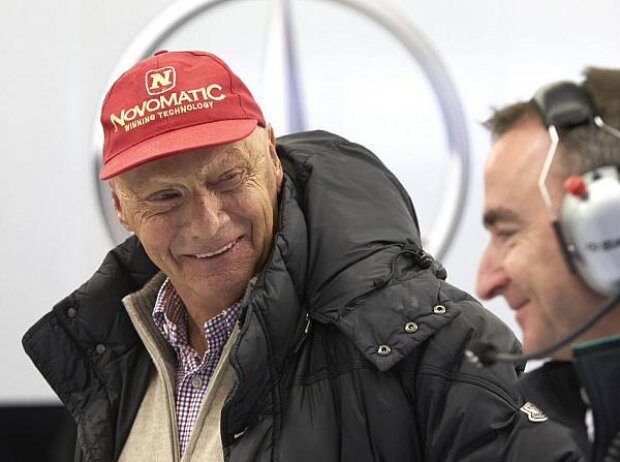 Niki Lauda, Paddy Lowe Niki Lauda, Paddy Lowe
