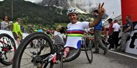 Bild zum Inhalt: Zanardi absolviert Dolomiten-Marathon mit dem Handbike