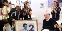 Felipe Massa, Frank Williams, Claire Williams