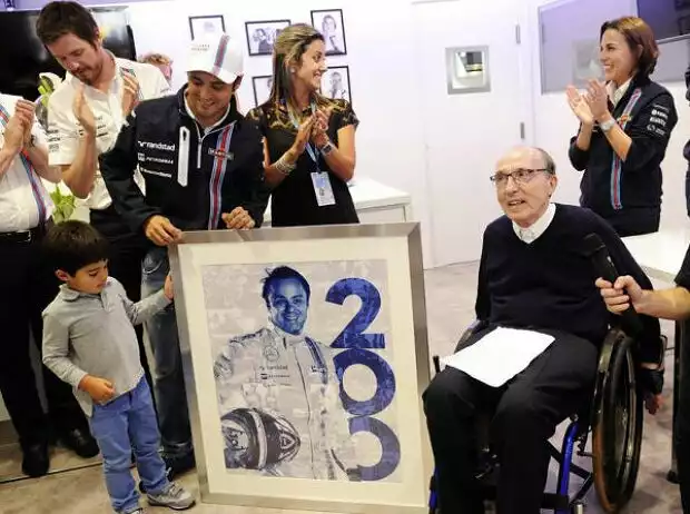 Titel-Bild zur News: Felipe Massa, Frank Williams, Claire Williams