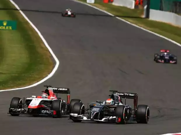 Jules Bianchi, Adrian Sutil Titel-Bild zur News: Jules Bianchi, Adrian Sutil