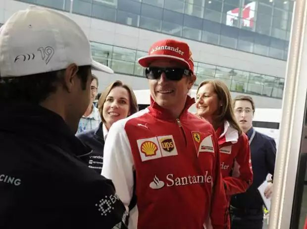 Felipe Massa, Kimi Räikkönen Titel-Bild zur News: Felipe Massa, Kimi Räikkönen