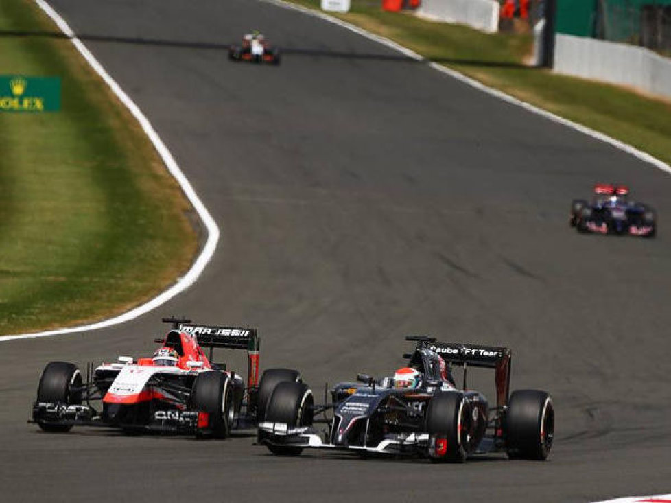 Jules Bianchi, Adrian Sutil