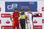  Stefano Coletti (Racing Engineering) , Felipe Nasr (Carlin) und Johnny Cecotto Jun. (Trident)
