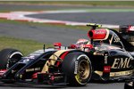 Pastor Maldonado (Lotus) und Esteban Gutierrez (Sauber) 