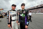 Clint Bowyer (Waltrip) und Denny Hamlin (Gibbs) 