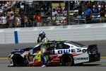 Jimmie Johnson (Hendrick) nach dem ersten Big-One