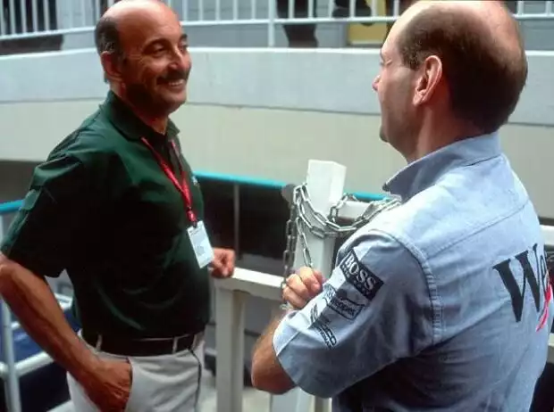 Bobby Rahal, Adrian Newey Titel-Bild zur News: Bobby Rahal, Adrian Newey