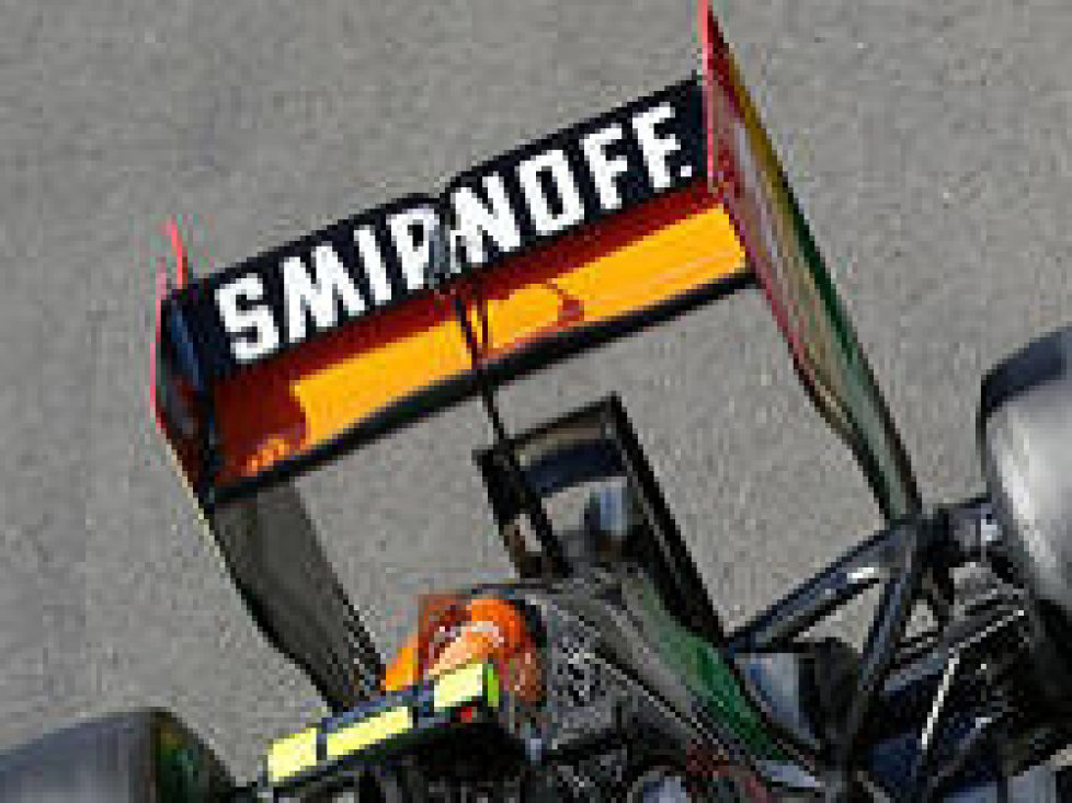 Heckflügel von Force India