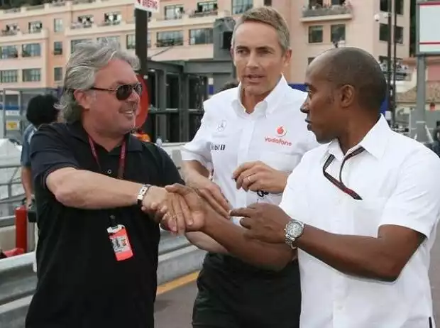 Titel-Bild zur News: Keke Rosberg, Anthony Hamilton