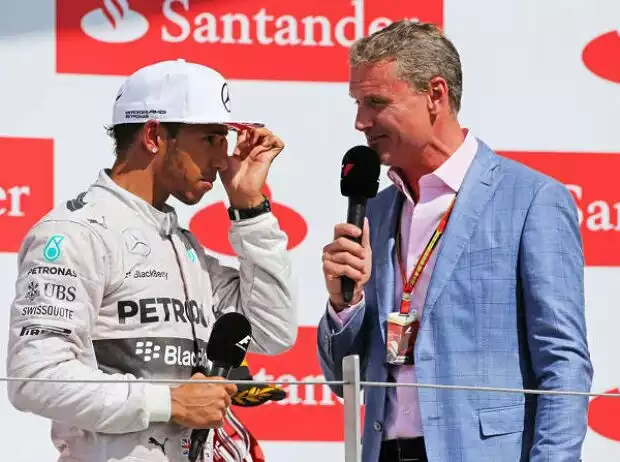 Lewis Hamilton, David Coulthard Titel-Bild zur News: Lewis Hamilton, David Coulthard