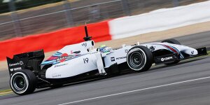 Testauftakt in Silverstone: Massa hält Ricciardo auf Distanz
