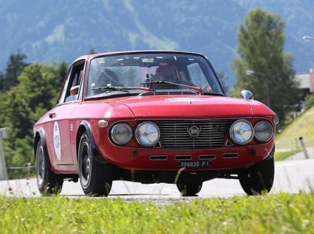 Silvretta-Classic 2014: Der Lancia Fulvia HF 1.6 gewann die Oldtimer-Rallye Silvretta-Classic 2014: Der Lancia Fulvia HF 1.6 gewann die Oldtimer-Rallye