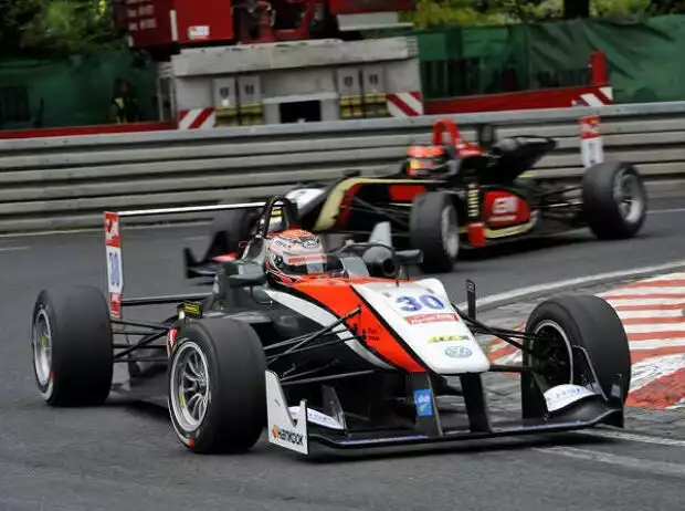 Esteban Ocon, Max Verstappen Titel-Bild zur News: Esteban Ocon, Max Verstappen