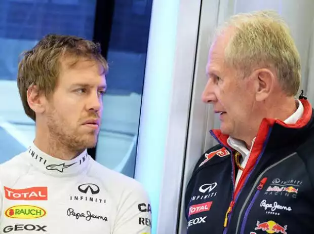 Titel-Bild zur News: Sebastian Vettel, Helmut Marko