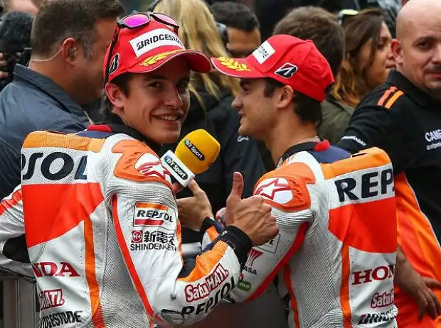 Daniel Pedrosa, Marc Marquez Titel-Bild zur News: Daniel Pedrosa, Marc Marquez