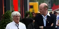 Bernie Ecclestone und Donald Mackenzie