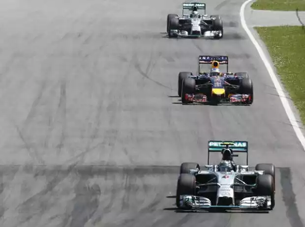 Nico Rosberg, Sebastian Vettel, Lewis Hamilton Titel-Bild zur News: Nico Rosberg, Sebastian Vettel, Lewis Hamilton