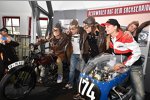 Die deutschen Fahrer im Motorradmuseum