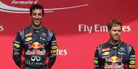 Bild zum Inhalt: Abstand Ricciardo-Vettel wächst: Red Bull klärt auf