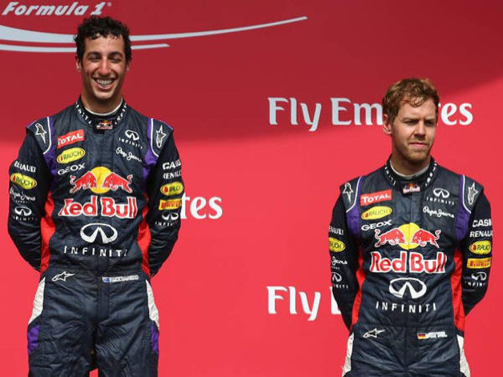 Daniel Ricciardo, Sebastian Vettel