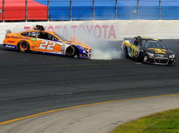 Joey Logano, Morgan Shepherd