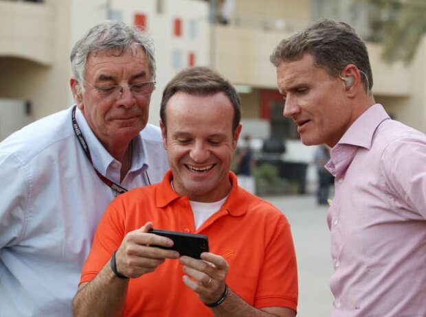 Gary Anderson, Rubens Barrichello, David Coulthard Gary Anderson, Rubens Barrichello, David Coulthard