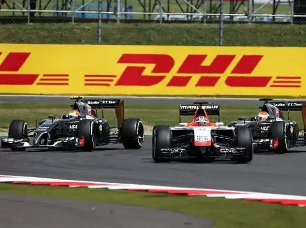Titel-Bild zur News: Jules Bianchi, Adrian Sutil, Esteban Gutierrez