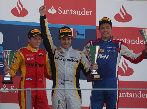 Fabio Leimer, Jolyon Palmer, Davide Valsecchi