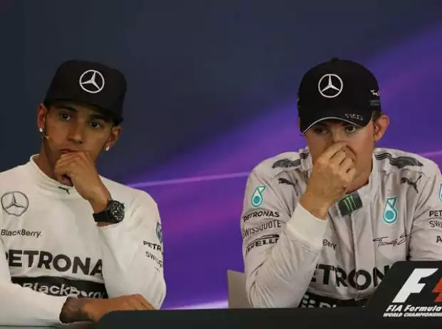 Titel-Bild zur News: Lewis Hamilton, Nico Rosberg