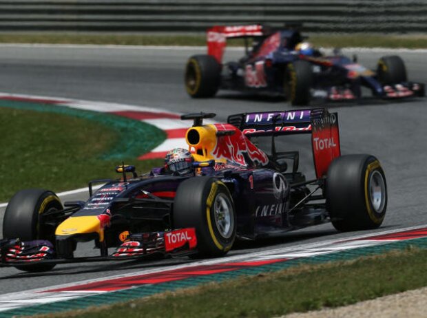 Titel-Bild zur News: Sebastian Vettel, Jean-Eric Vergne