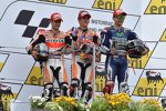 Daniel Pedrosa, Marc Marquez und Jorge Lorenzo 