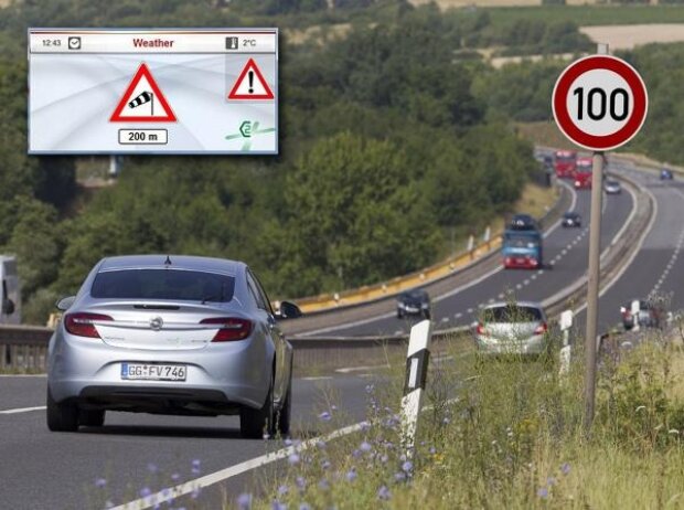 Opel nahm mit einen speziell ausgestatteten Insignia am Forschungsprojekt 