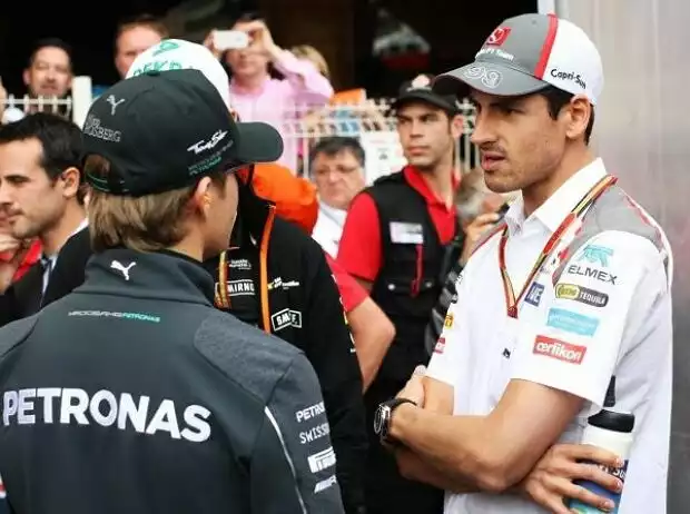 Titel-Bild zur News: Adrian Sutil, Nico Rosberg