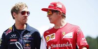 Bild zum Inhalt: Vettel & Räikkönen: Misere hält an