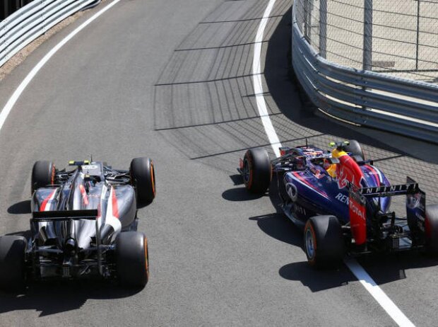 Titel-Bild zur News: Esteban Gutierrez, Daniel Ricciardo