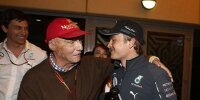 Bild zum Inhalt: Lauda glaubt an Rosberg: "Der Titel ist absolut machbar"