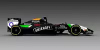 Force India mit Smirnoff-Werbung