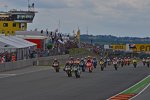 Moto2 Start auf dem Sachsenring