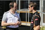 Ciaron Pilbeam (McLaren) und Romain Grosjean (Lotus) 